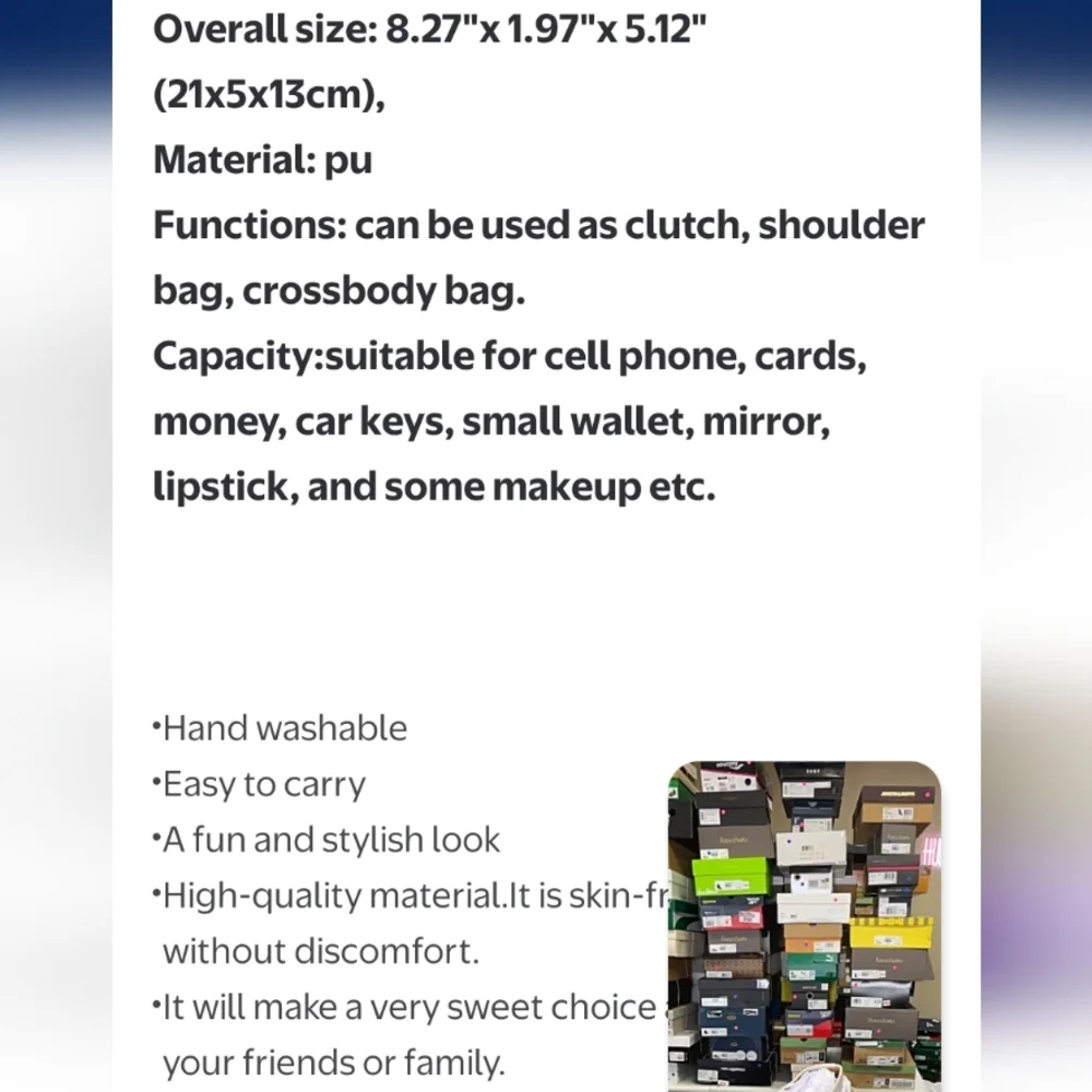 Elegant Black and Gold Crossbody Bag with Ornate Frame - Picture 11 of 11